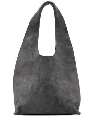 A.P.C. Suede Shoulder Bag - Black