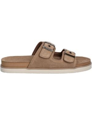 GANT Double-Buckle Sandals - Brown