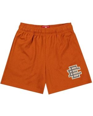 Eric Emanuel Ee Basic Mesh-Effect Shorts - Orange