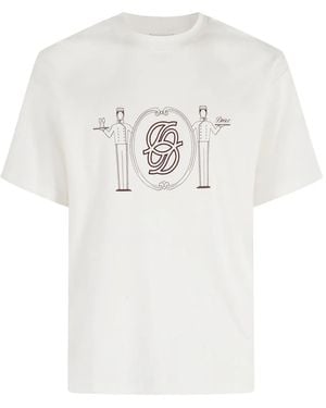 Drole de Monsieur Room Service T-Shirt - White
