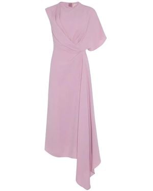 ROKSANDA Robe Elva À Design Drapé - Pink
