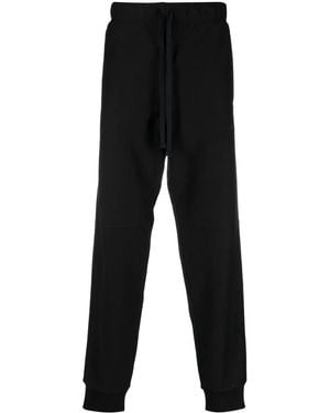 Carhartt Drawstring-Waist Cotton-Blend Trackpants - Black