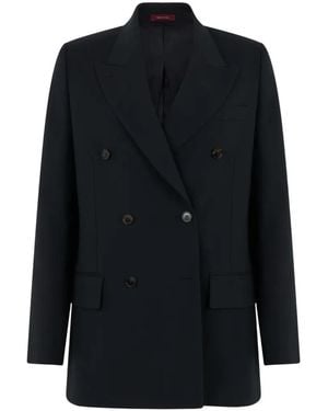Gucci Double-breasted peak-lapel blazer - Schwarz