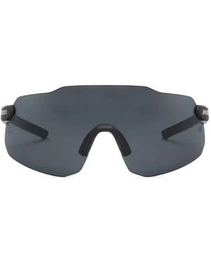 Briko Lunettes De Soleil À Monture Géométrique Couvrante - Bleu