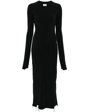 Vetements Jersey Maxi Dress - Black