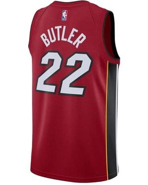 Nike Nba Heat Statement Edition Swingman "22 Butler" Jersey Tank Top - Red