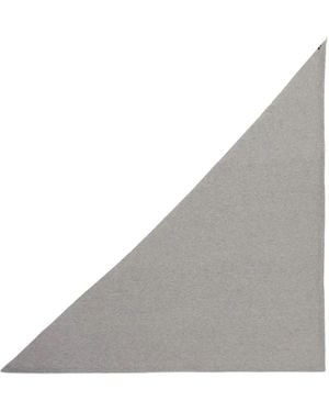 Extreme Cashmere Portefeuille À Design Triangulaire - Gris