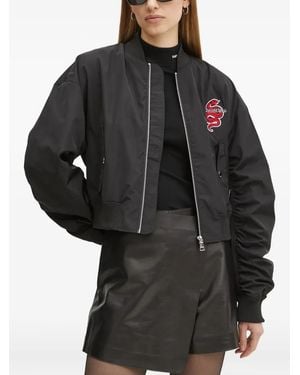 Karl Lagerfeld Lunar New Year Bomber Jacket - ブラック