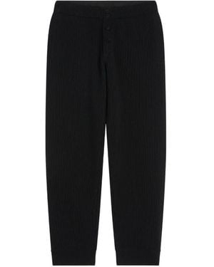 Dries Van Noten Wool Trousers - Black