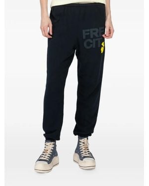 Freecity Logo Track Trousers - Blue