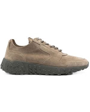 Buttero Vinci Lace-Up Suede Trainers - Multicolour