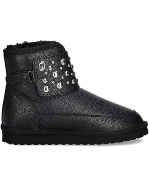Liu Jo Studded Ankle Boots - Black
