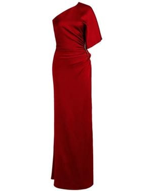 Silvia Tcherassi Doli One-Shoulder Gathered Maxi Dress