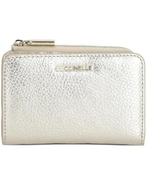 Coccinelle Metallic Wallet - White