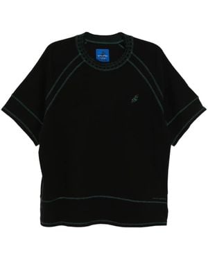 Asics Camiseta con eslogan bordado - Negro