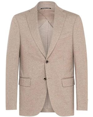 Etro Roma Jersey Jacket - Natural