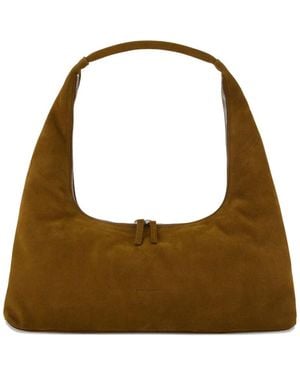 Marge Sherwood Large Suede Shoulder Bag - Brown
