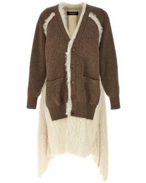 Undercover Hybrid Wool Cardigan - Natural