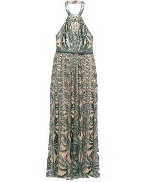 Elie Saab ホルターネック チュールドレス - グリーン