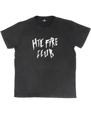 HTC T-Shirt Con Effetto Vissuto - Nero