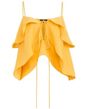 Toccin Danica Tiered Top - Yellow