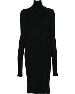 Mrz Jurk Met V-Hals - Zwart