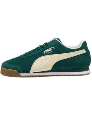 PUMA Roma Sneakers Aus Wildleder - Grün