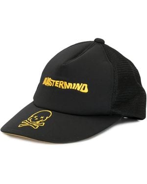 MASTERMIND WORLD Slogan Embroidered Cap - Black