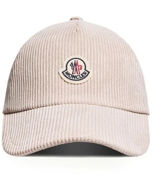 美品！MONCLER コーデュロイキャップ ブラウン Moncler コーデュロイ キャップ ブラウン | Lyst
