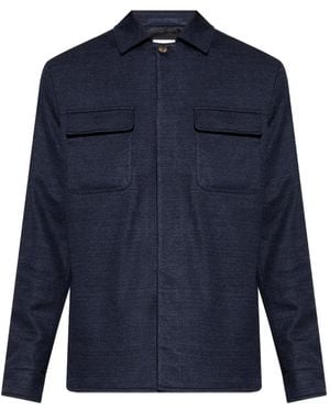 Eleventy Pocket Jacket - Blue