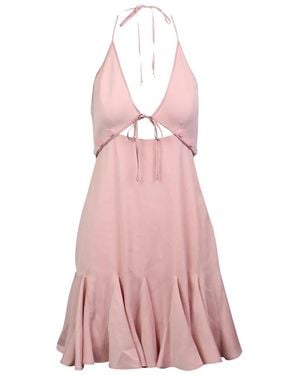 Opening Ceremony Halterneck Dress - Pink