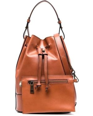 Officine Creative Beuteltasche Mit Kordelzug - Orange