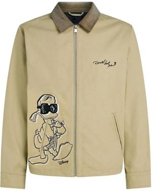 Karl Lagerfeld X Disney Canvas Jacket - Natural