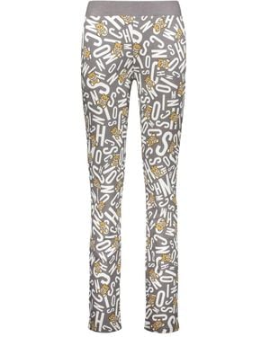 Moschino Pantalones estampados - Gris