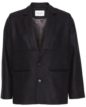 Henrik Vibskov Lonely Wool Blazer - Black