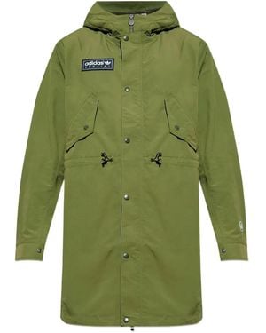 adidas Halewood Spzl Parka Coat - Green