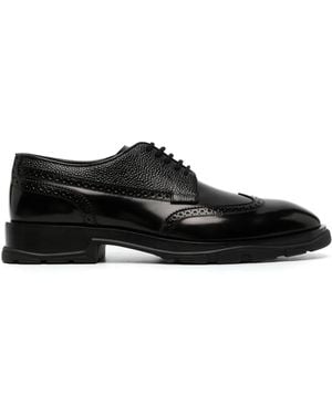 McQueen Flat Shoes - Black