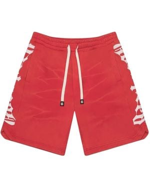 Godspeed Courtside Drawstring Shorts - Red