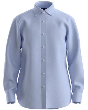 BOSS X Beckham Buttoned Shirt - Blue