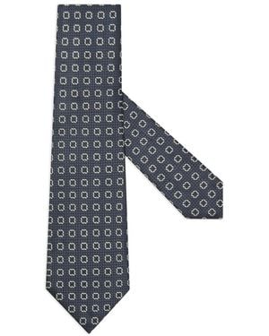 ZEGNA Silk Tie - Blue