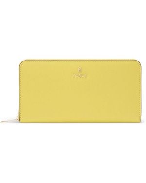 Furla Xl Camelia Zip-Fastening Wallet - Yellow