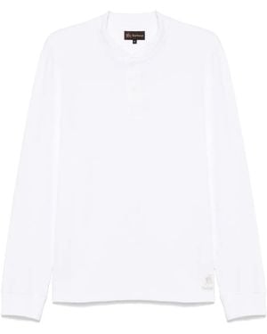 Baracuta Henley T-Shirt - White