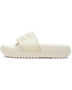 Bimba Y Lola Platform Flip-Flop Slides - White