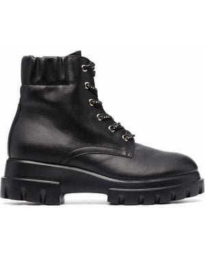 Agl Attilio Giusti Leombruni Maxine Lux Lace-Up Boots - Black