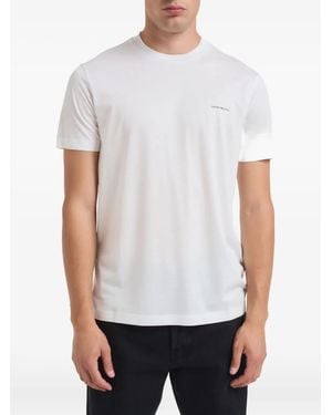 Emporio Armani Logo-Print T-Shirt - White