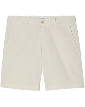 Closed Bermudas con parche del logo - Blanco