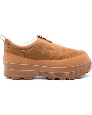 Diemme Shearling Low-Top Boots - Brown