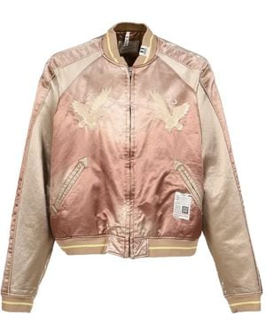 Maison Mihara Yasuhiro Sun-Faded Like Souvenir Jacket - Pink