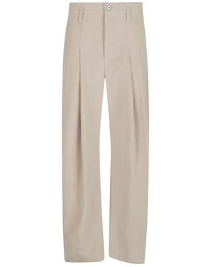 Brunello Cucinelli Pleated Trousers - White