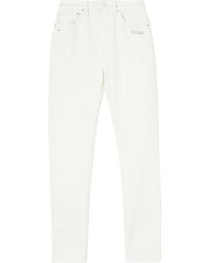 Off-White c/o Virgil Abloh Corporate Slim-Fit Trousers - White